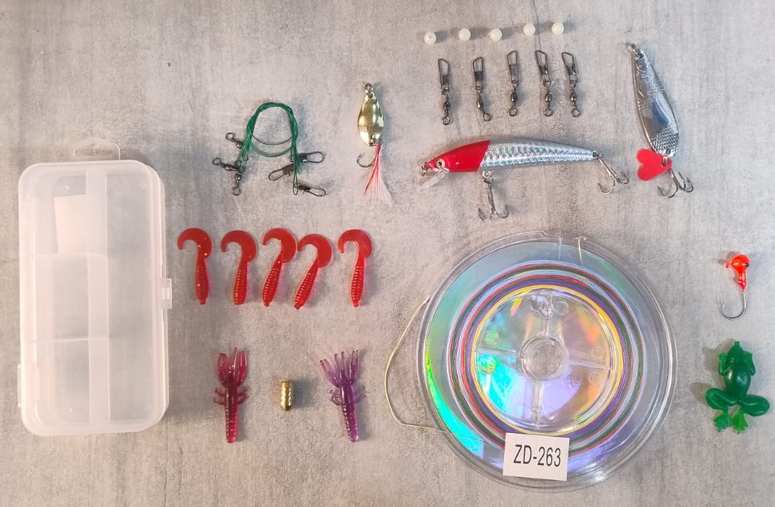 Miniatura 5 de Combo Caña De Pescar Spinning De 2.1mts